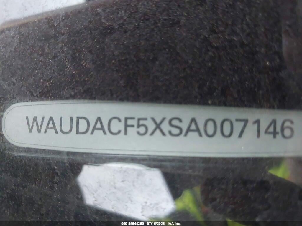 WAUDACF5XSA007146 2025 AUDI A5 SPORTBACK photo no. 9