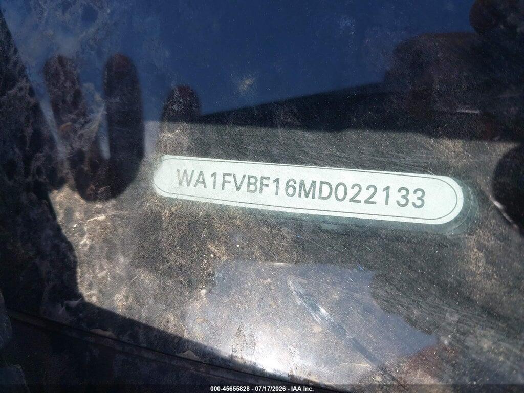 WA1FVBF16MD022133 2021 AUDI Q8 photo no. 9