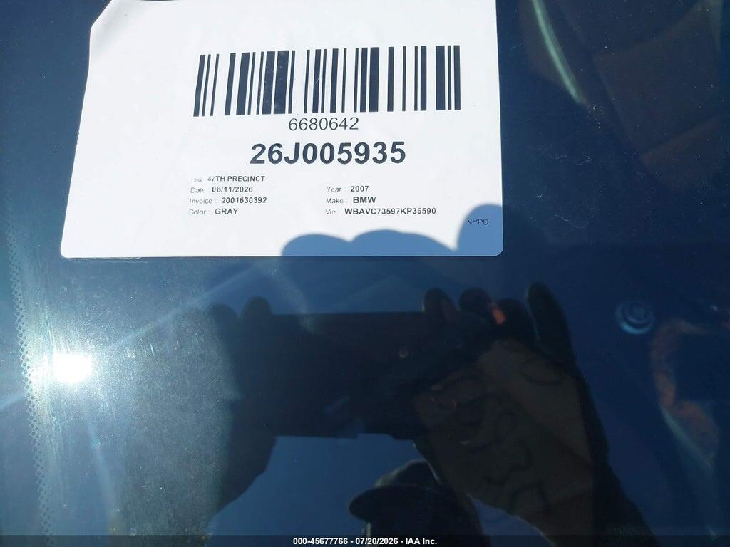 WBAVC73597KP36590 2007 BMW 328XI photo no. 12