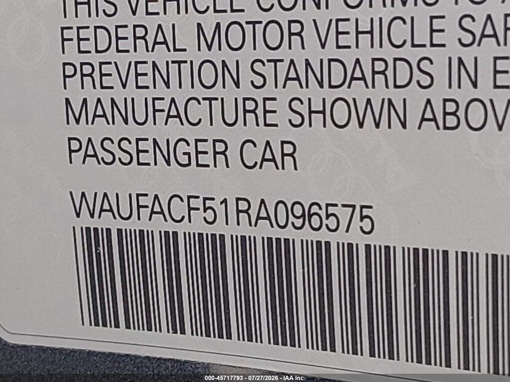 WAUFACF51RA096575 2024 AUDI A5 SPORTBACK photo no. 9