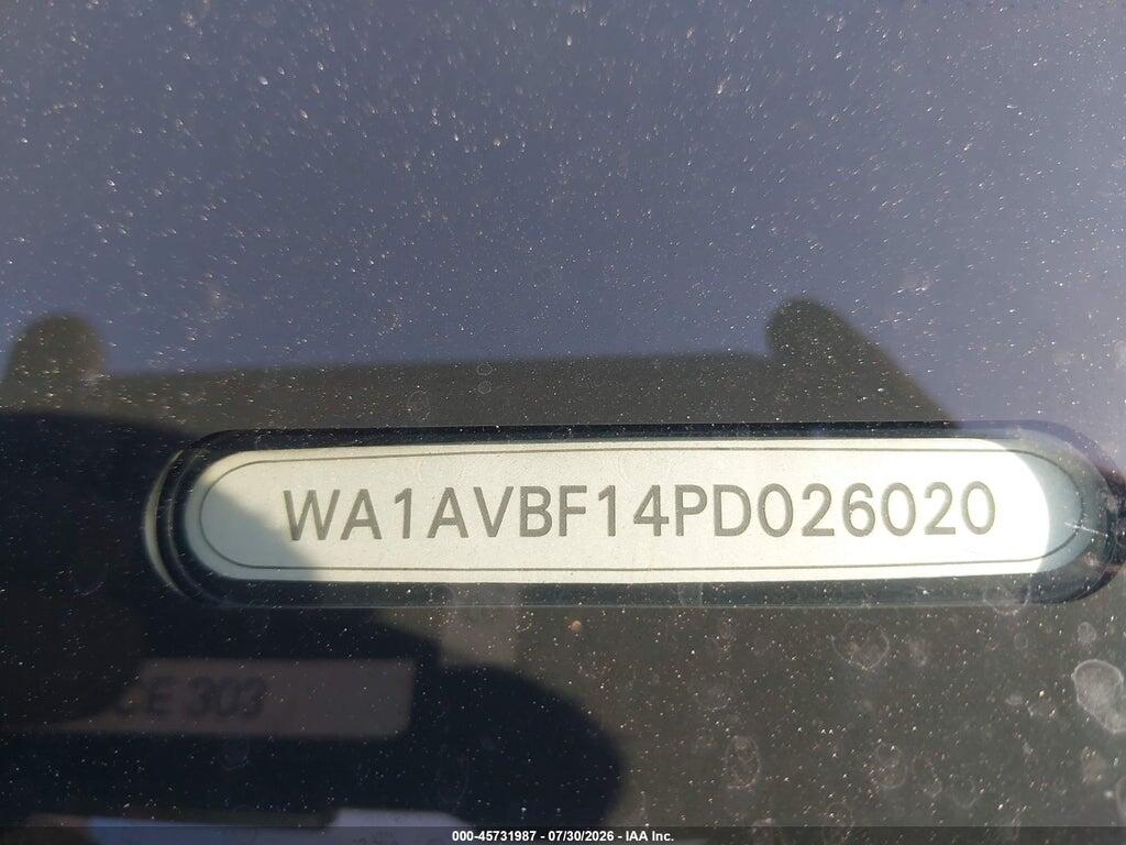 WA1AVBF14PD026020 2023 AUDI Q8 photo no. 9