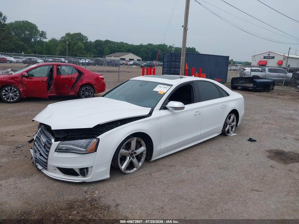 WAUD2AFD6EN002175 2014 AUDI S8 photo no. 2