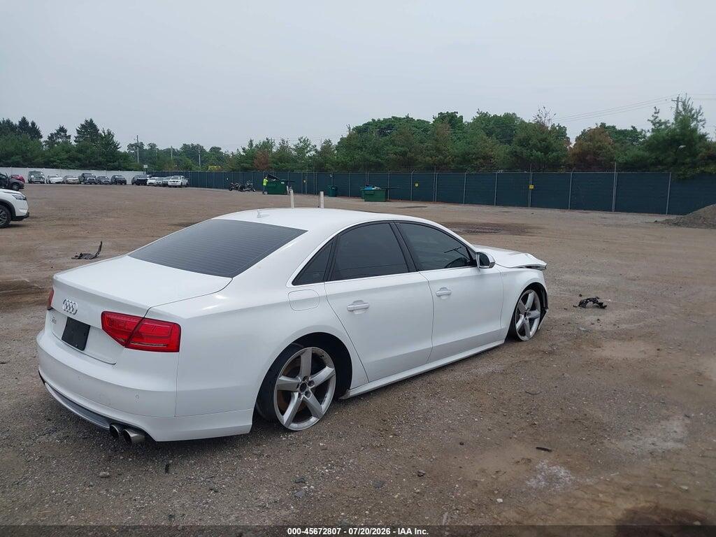 WAUD2AFD6EN002175 2014 AUDI S8 photo no. 4