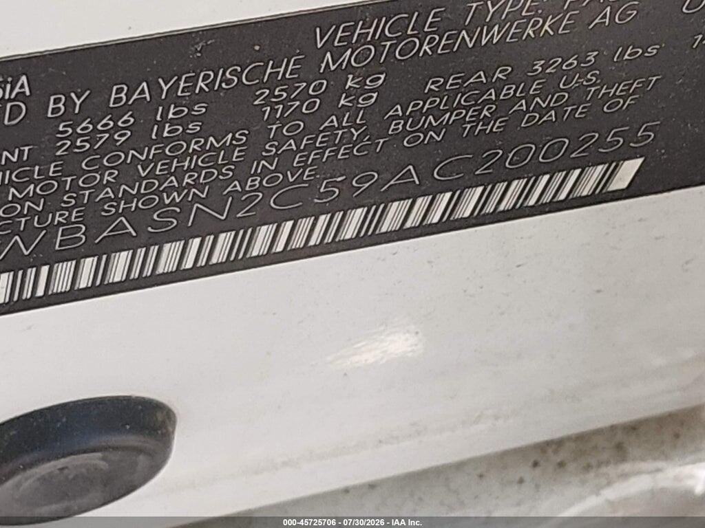 WBASN2C59AC200255 2010 BMW 535I GRAN TURISMO photo no. 9