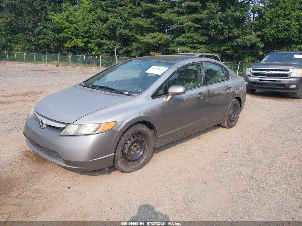 2HGFA16548H503667 2008 HONDA CIVIC photo no. 2