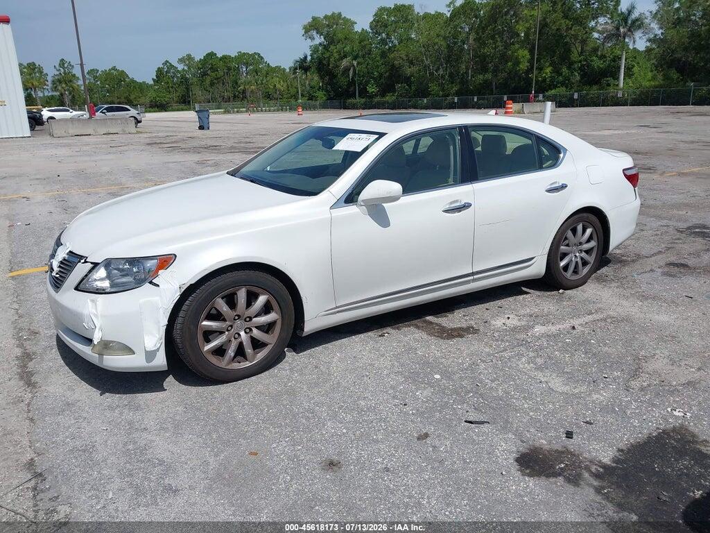 JTHBL46F385062878 2008 LEXUS LS 460 photo no. 2