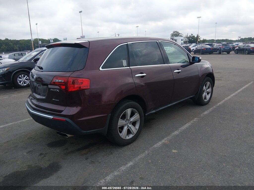 2HNYD2H43BH510667 2011 ACURA MDX photo no. 4