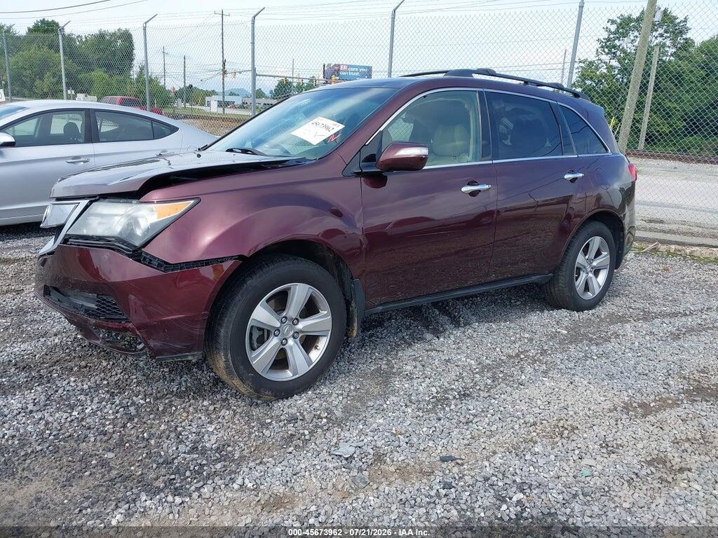 2HNYD2H49BH526792 2011 ACURA MDX photo no. 2