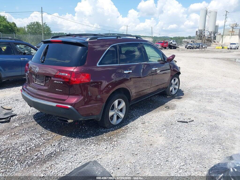 2HNYD2H49BH526792 2011 ACURA MDX photo no. 4