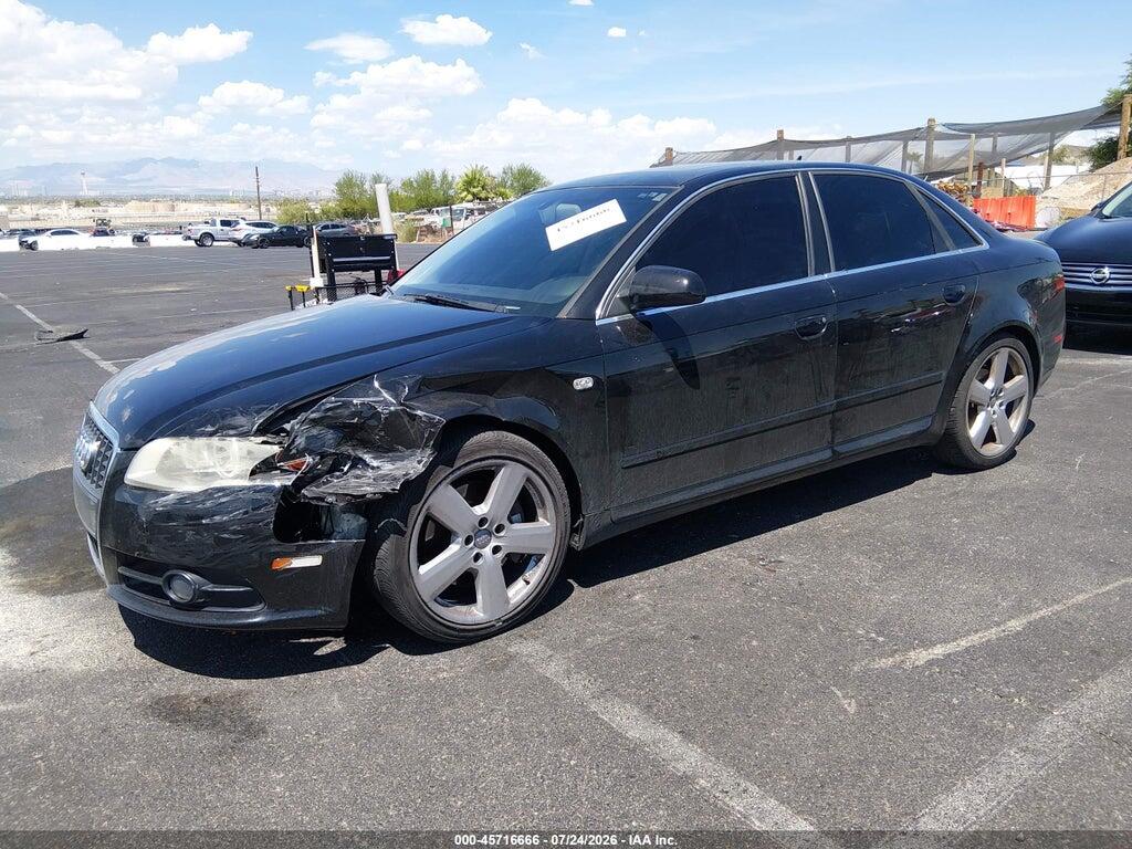 WAUDH78E28A137091 2008 AUDI A4 photo no. 2