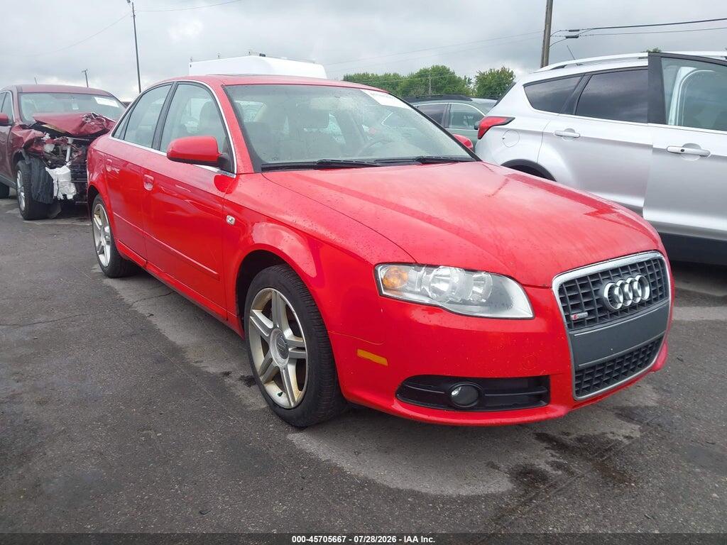 WAUAF78E68A047029 2008 AUDI A4 photo no. 1
