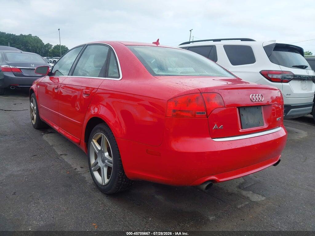WAUAF78E68A047029 2008 AUDI A4 photo no. 3