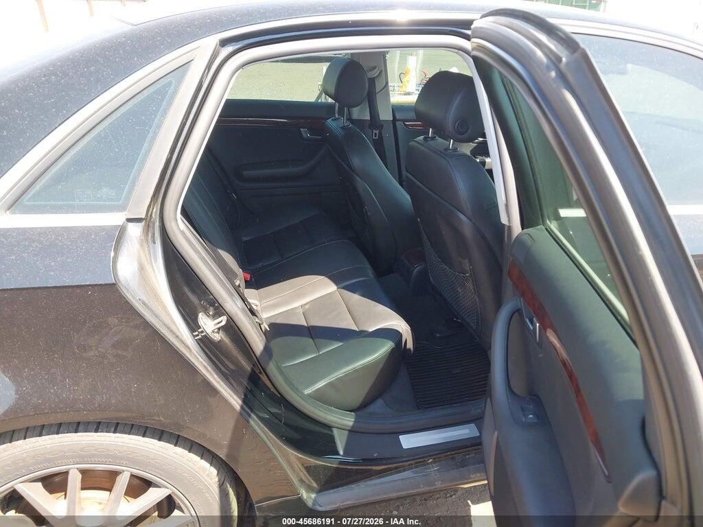 WAUDF78E58A112188 2008 AUDI A4 photo no. 8