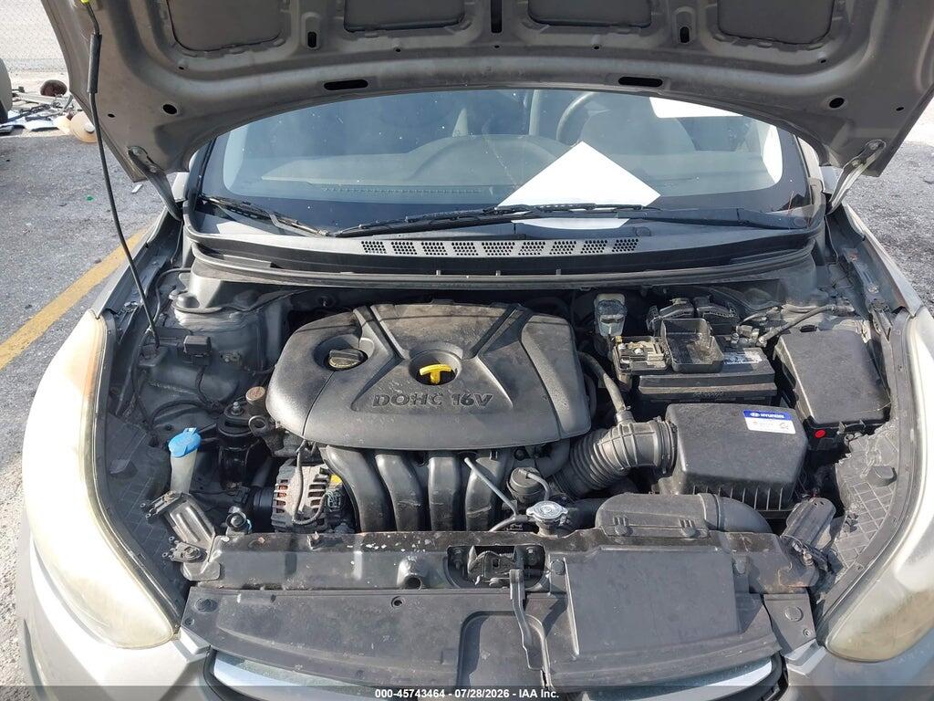 5NPDH4AE2DH343896 2013 HYUNDAI ELANTRA photo no. 10