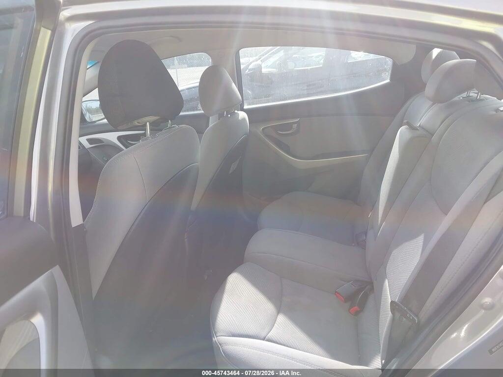 5NPDH4AE2DH343896 2013 HYUNDAI ELANTRA photo no. 8