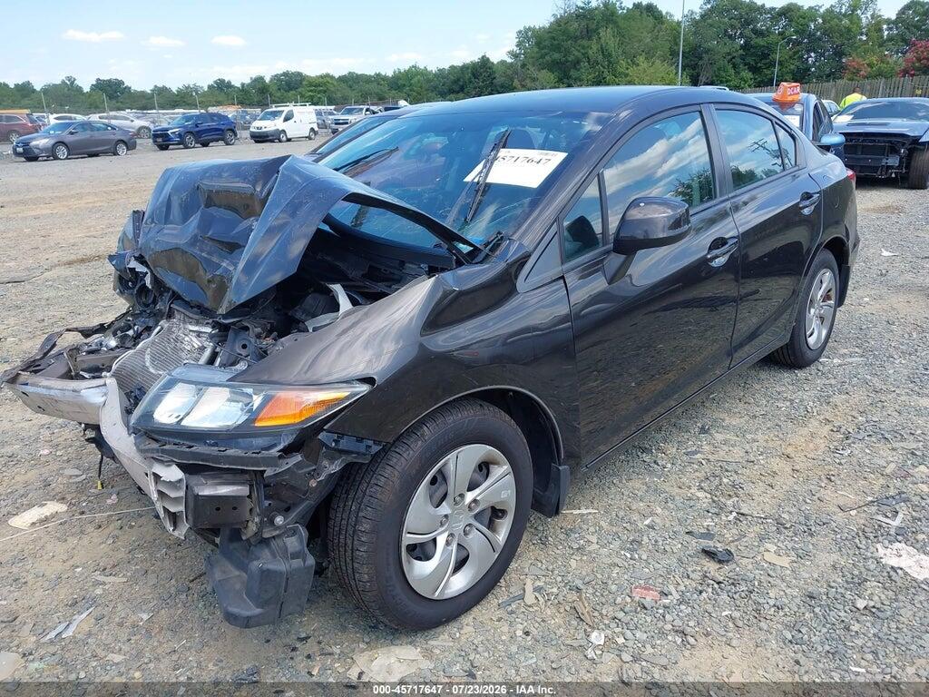 2HGFB2F50DH583949 2013 HONDA CIVIC photo no. 2