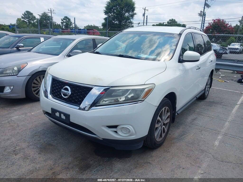 5N1AR2MM4DC673957 2013 NISSAN PATHFINDER photo no. 2