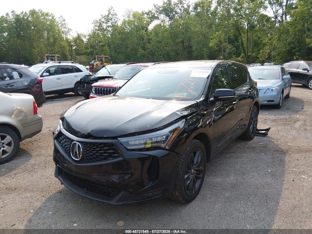 5J8TC2H65NL003718 2022 ACURA RDX photo no. 2