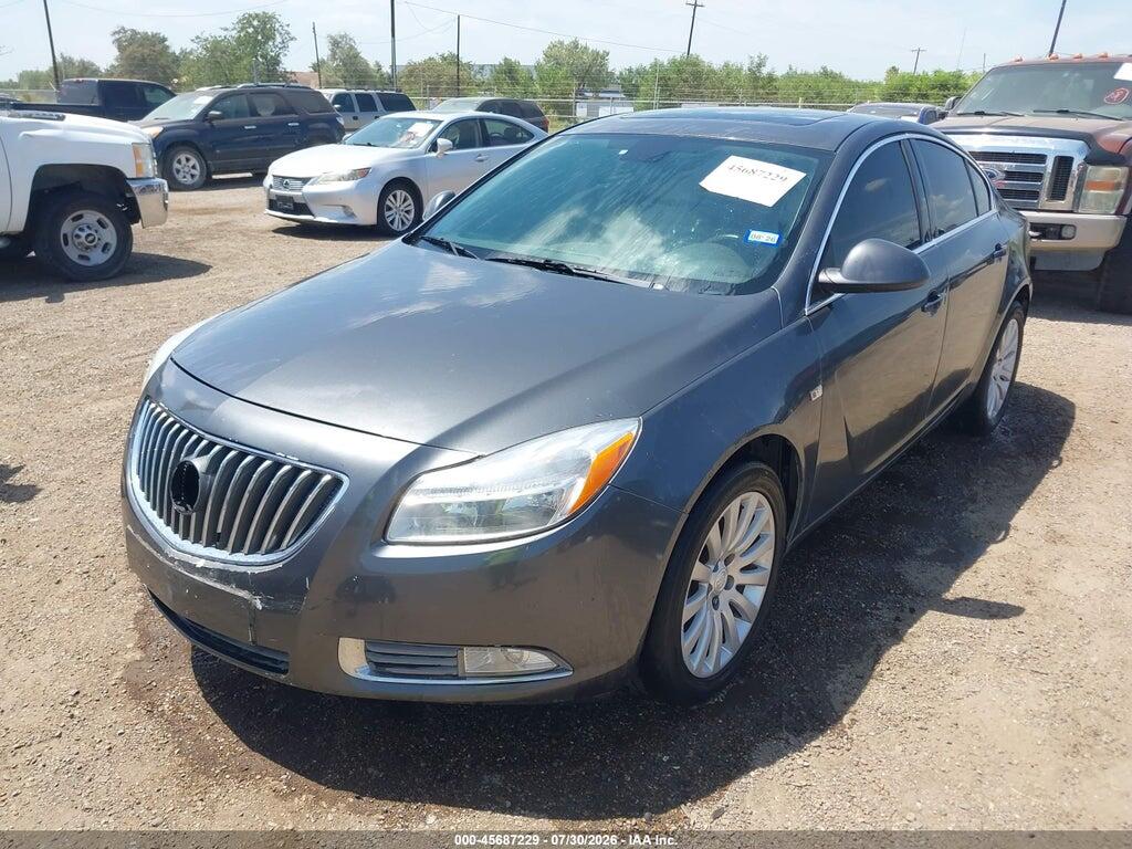 W04GW5EV8B1128055 2011 BUICK REGAL photo no. 2