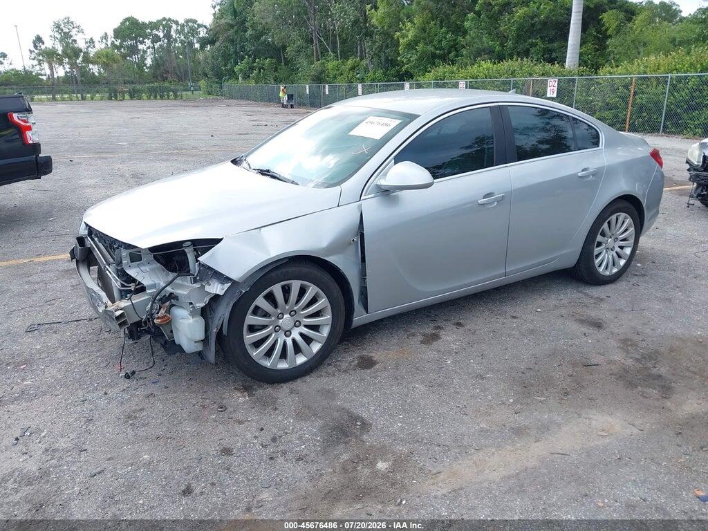 W04GR5EC0B1000589 2011 BUICK REGAL photo no. 2