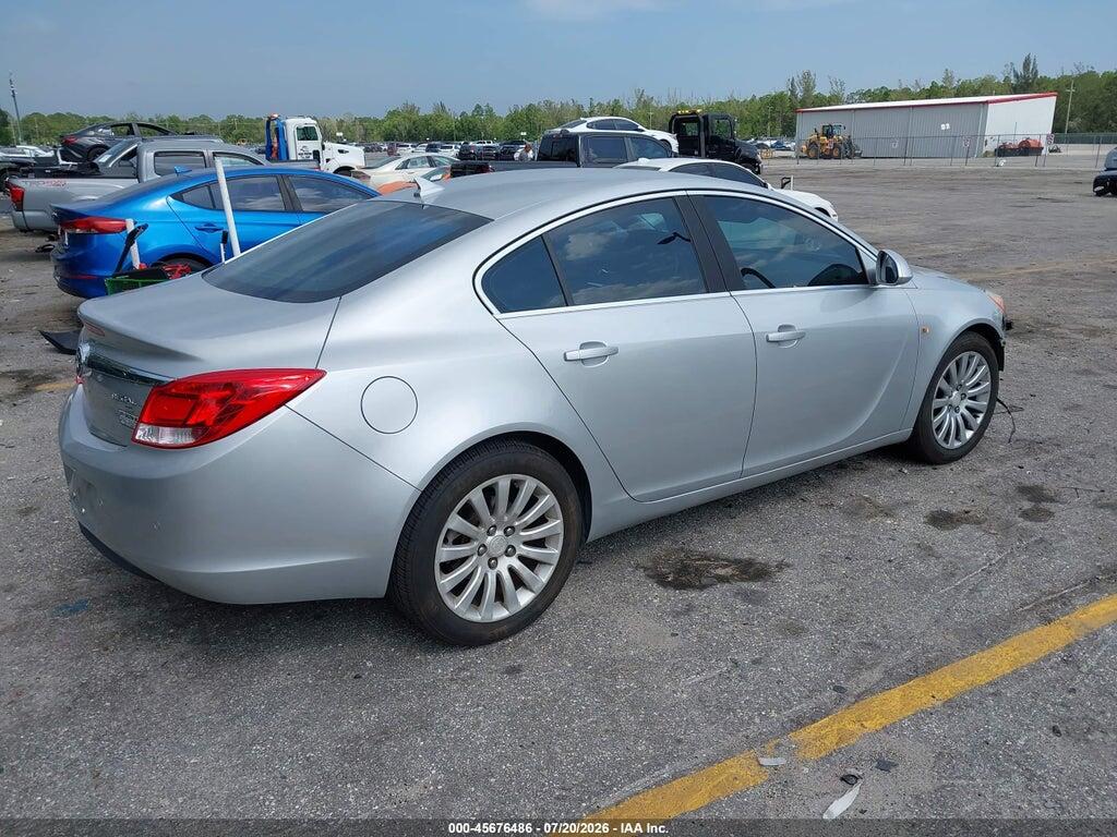 W04GR5EC0B1000589 2011 BUICK REGAL photo no. 4