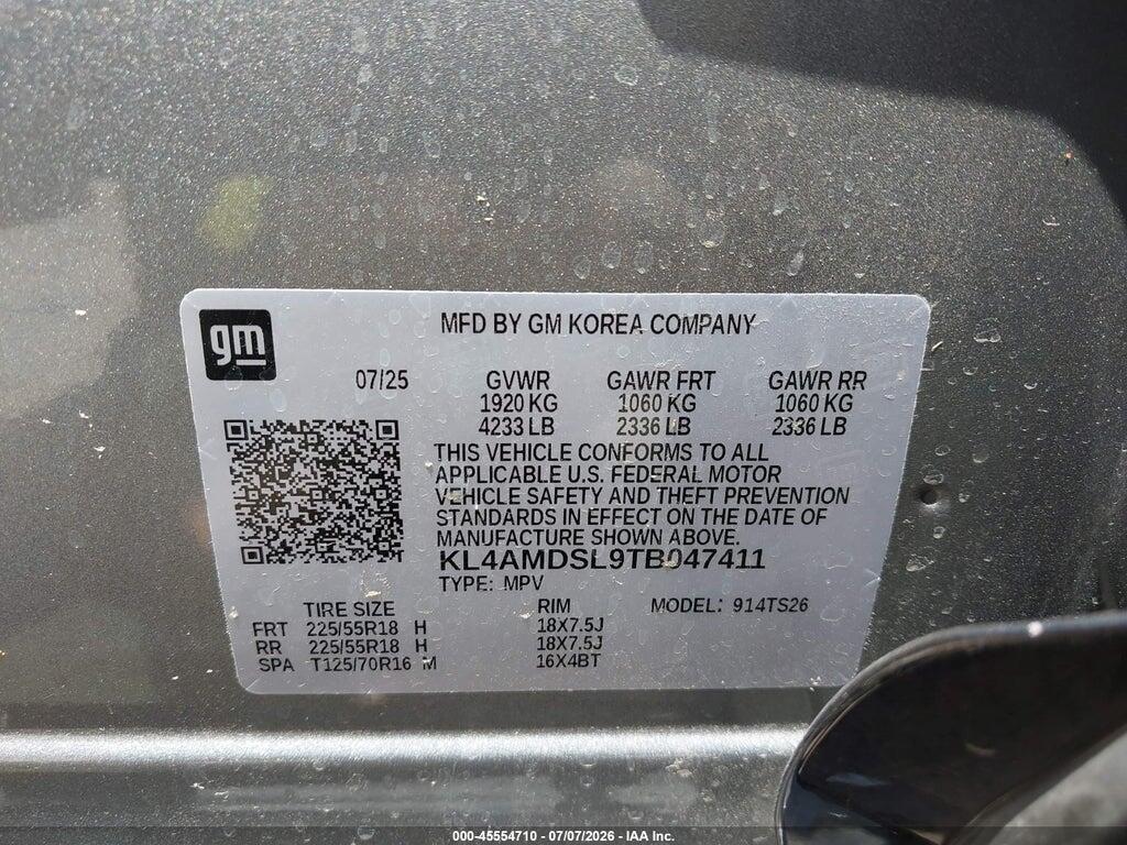 KL4AMDSL9TB047411 2026 BUICK ENCORE GX photo no. 9