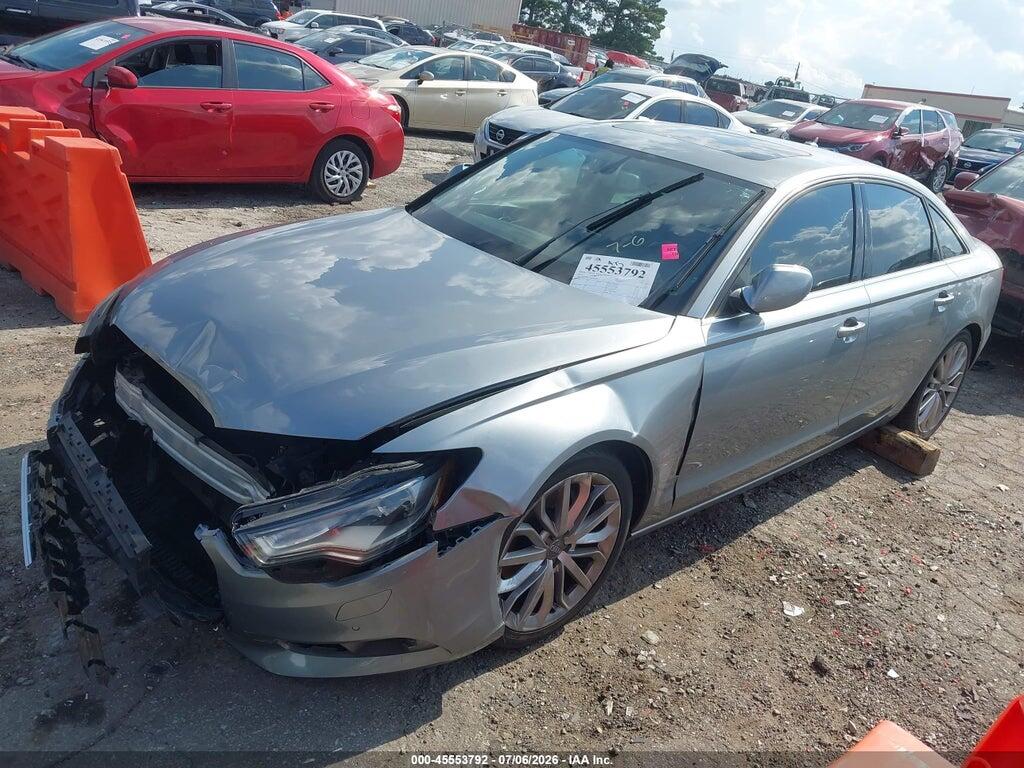 WAUGFAFC2DN010653 2013 AUDI A6 photo no. 2
