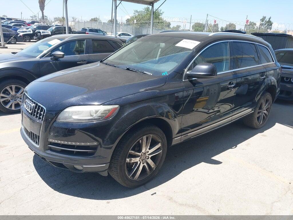 WA1LMAFE0DD007596 2013 AUDI Q7 photo no. 2