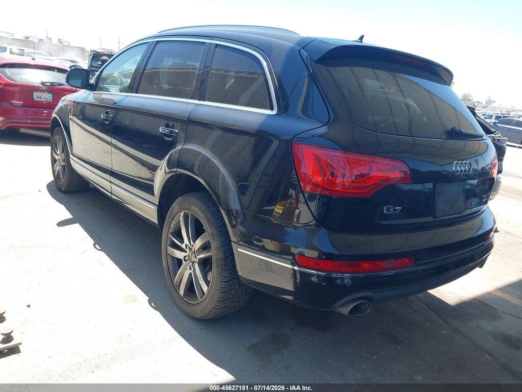 WA1LMAFE0DD007596 2013 AUDI Q7 photo no. 3