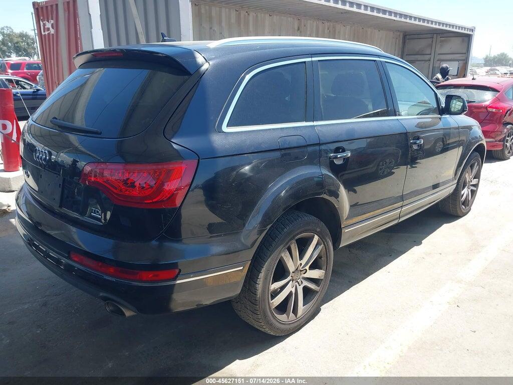 WA1LMAFE0DD007596 2013 AUDI Q7 photo no. 4