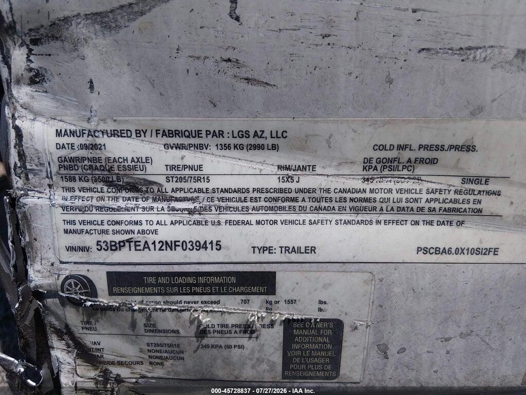 53BPTEA12NF039415 2022 AMERICAN CARRIER EQUIPMEN OTHER photo no. 9