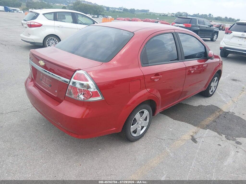 KL1TD5DE9BB136954 2011 CHEVROLET AVEO photo no. 4