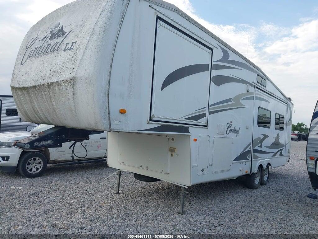 4X4FCAF218G092989 2008 CARDINAL TRAVEL TRAILER photo no. 2