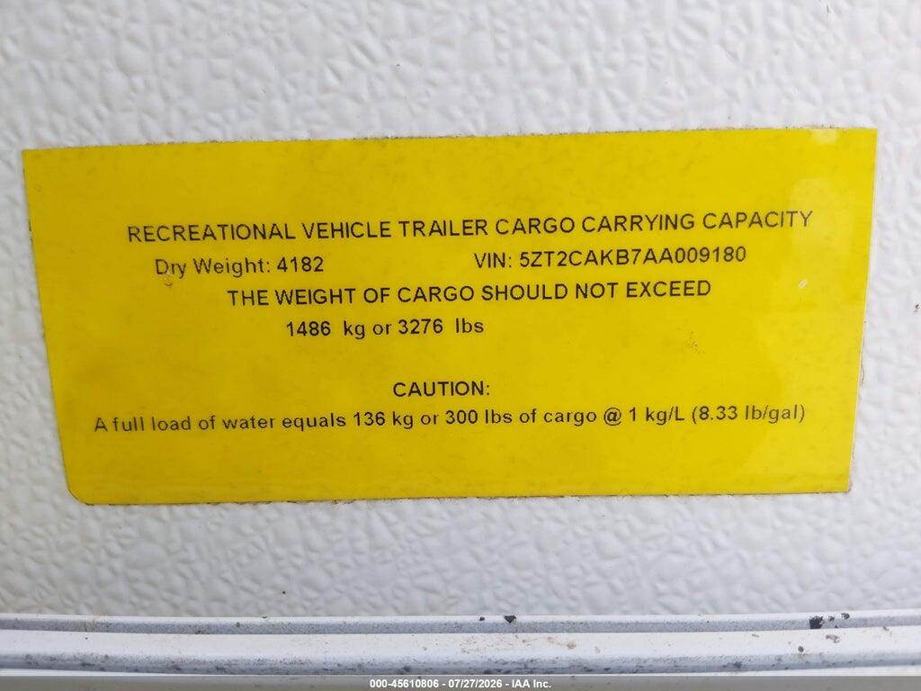 5ZT2CAKB7AA009180 2010 COACHMEN CATALINA photo no. 9