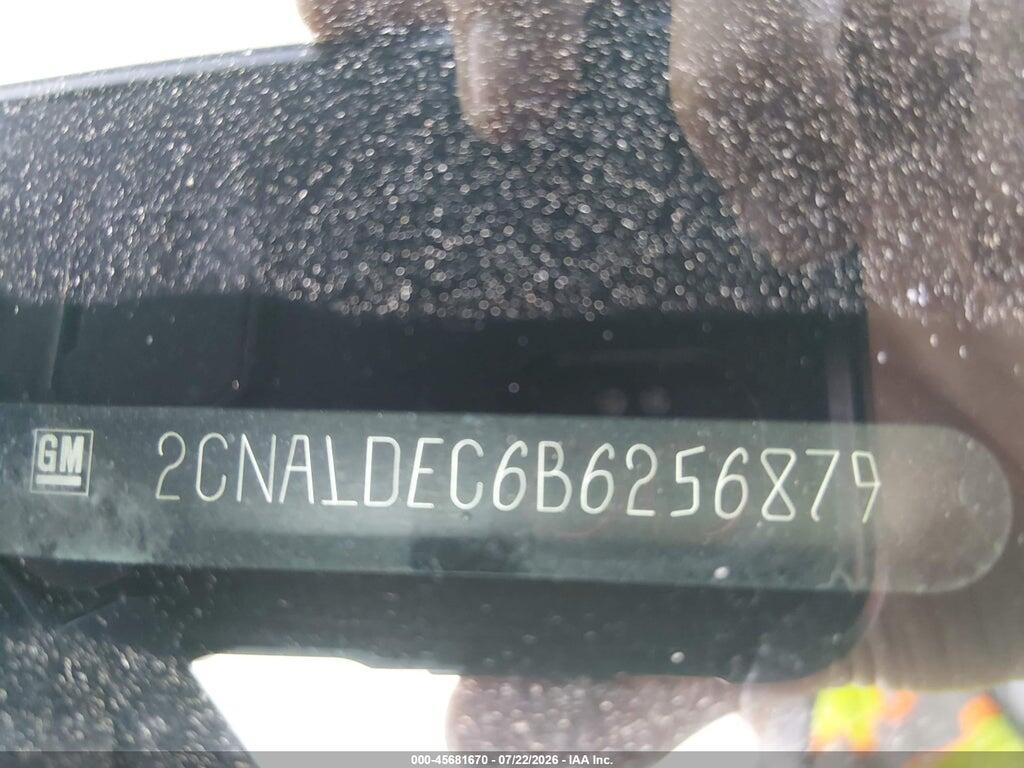 2CNALDEC6B6256879 2011 CHEVROLET EQUINOX photo no. 9