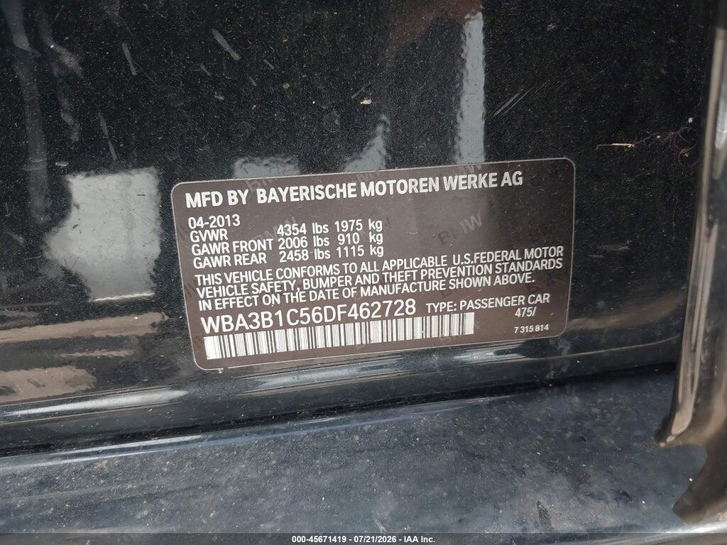 WBA3B1C56DF462728 2013 BMW 320I photo no. 9
