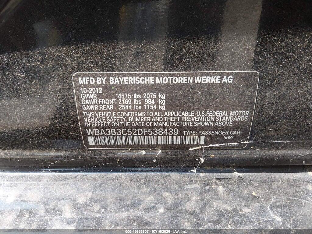 WBA3B3C52DF538439 2013 BMW 328I photo no. 9
