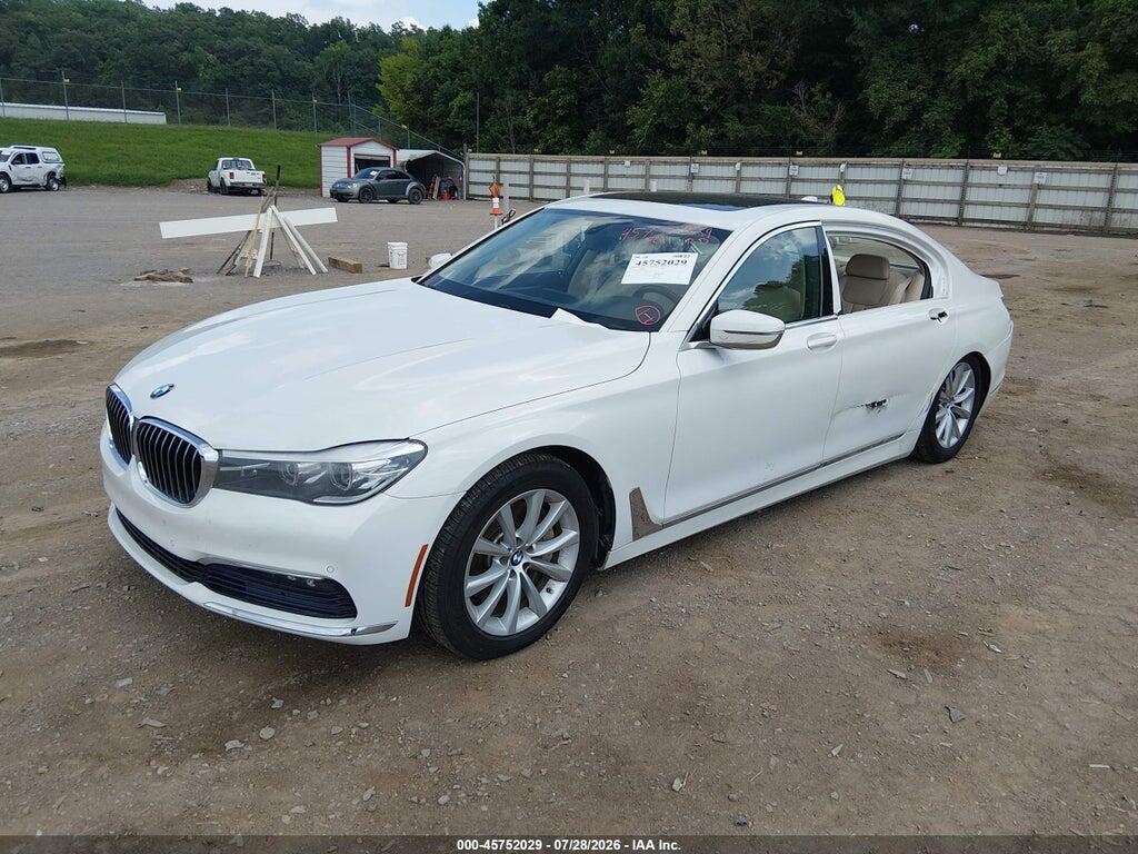 WBA7E2C50HG740411 2017 BMW 740I photo no. 2