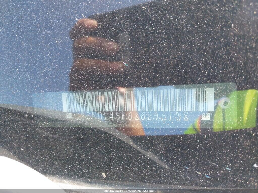 2CNDL43F686296138 2008 CHEVROLET EQUINOX photo no. 9