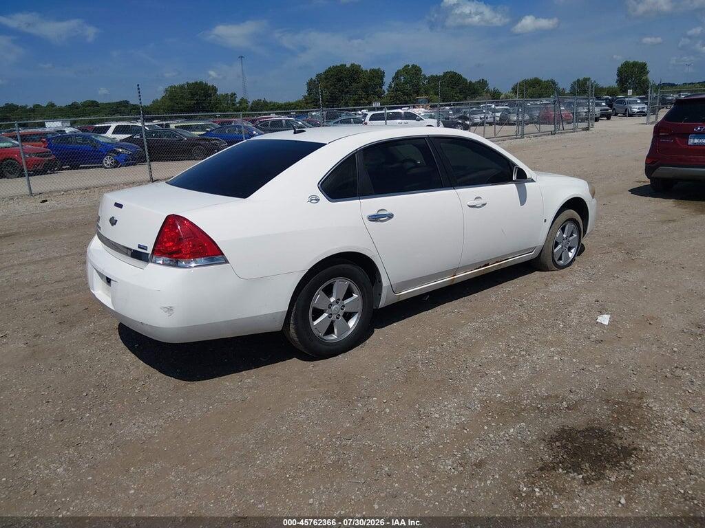 2G1WB58K981211634 2008 CHEVROLET IMPALA photo no. 4