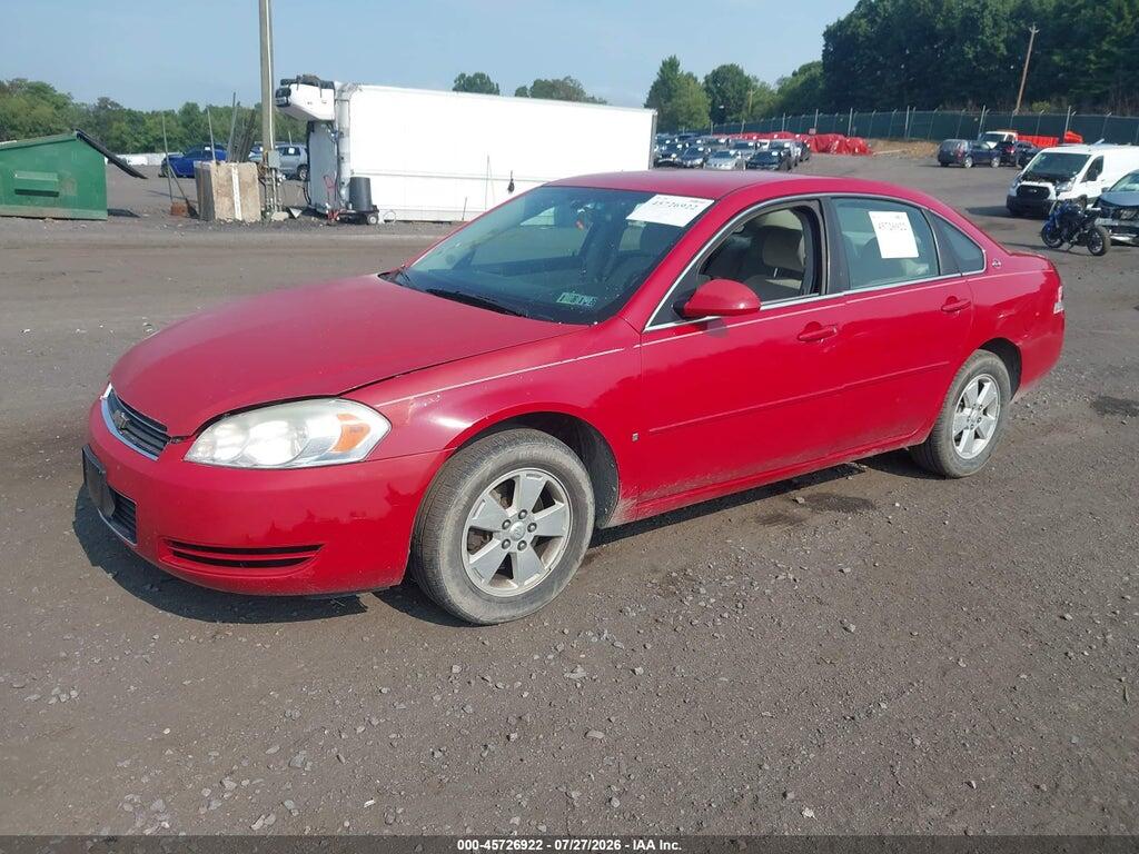 2G1WT55NX89132129 2008 CHEVROLET IMPALA photo no. 2