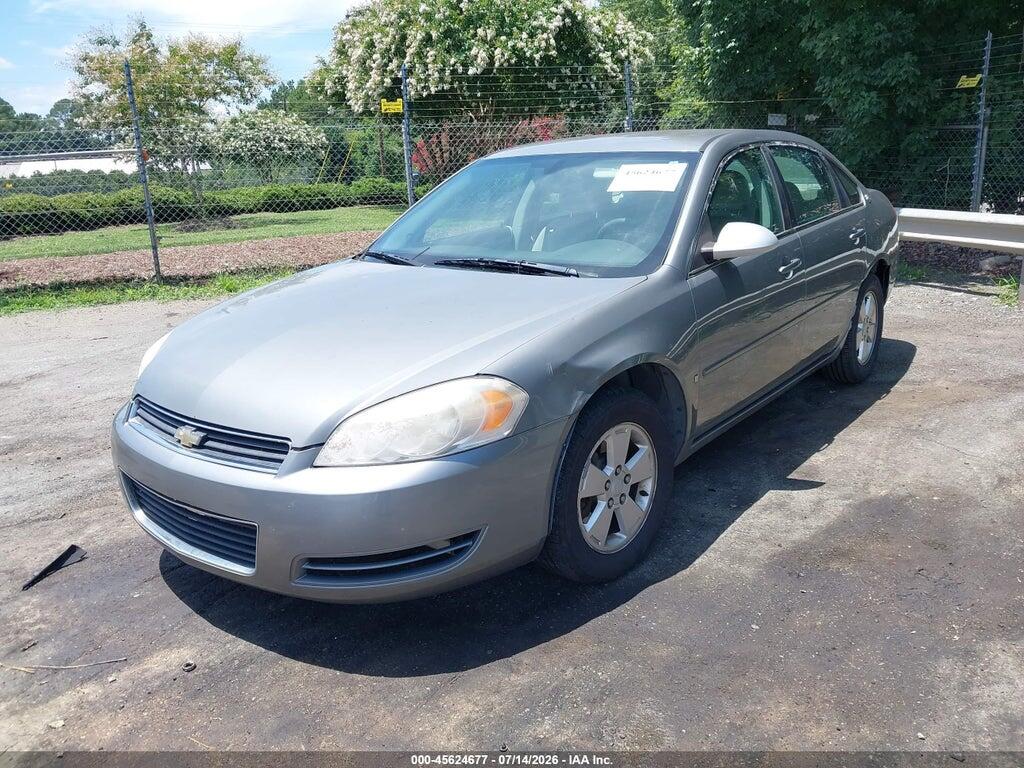 2G1WT58K189128326 2008 CHEVROLET IMPALA photo no. 2
