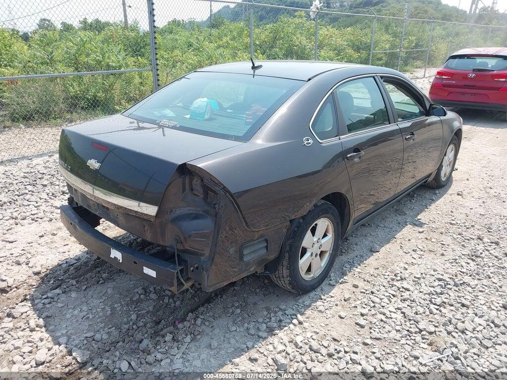 2G1WT58N581378967 2008 CHEVROLET IMPALA photo no. 4