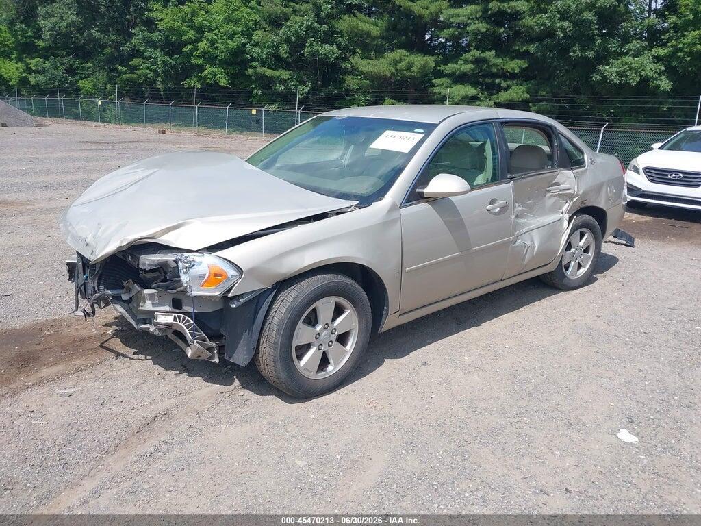 2G1WT58K981337859 2008 CHEVROLET IMPALA photo no. 2