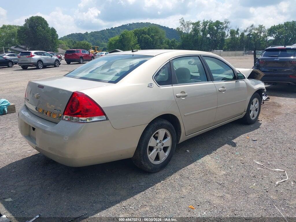 2G1WT58K981337859 2008 CHEVROLET IMPALA photo no. 4