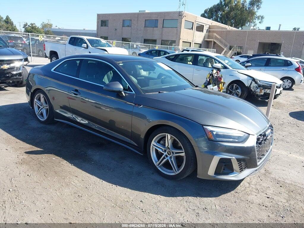 WAUSAAF54NA025304 2022 AUDI A5 photo no. 1