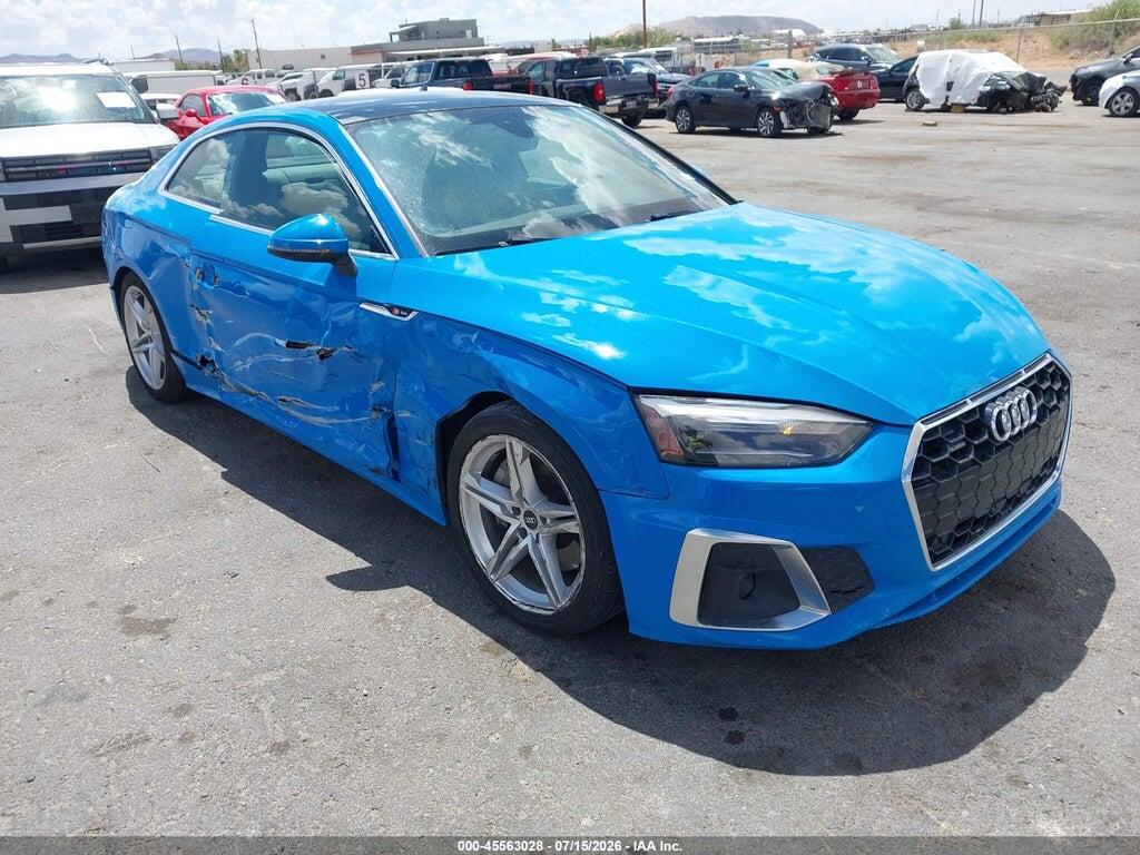 WAUSAAF58NA023300 2022 AUDI A5 photo no. 1