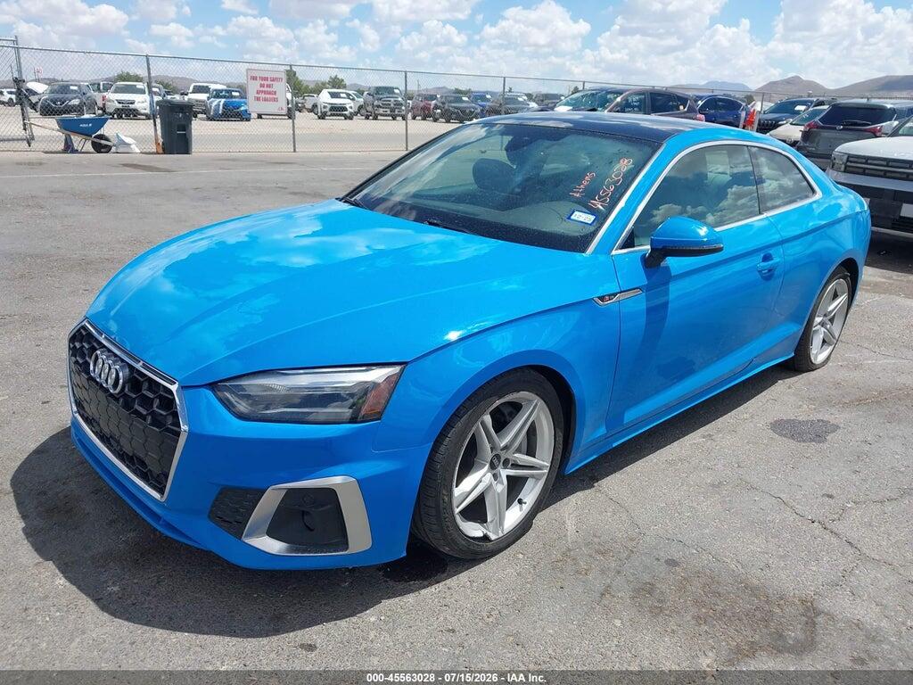 WAUSAAF58NA023300 2022 AUDI A5 photo no. 2