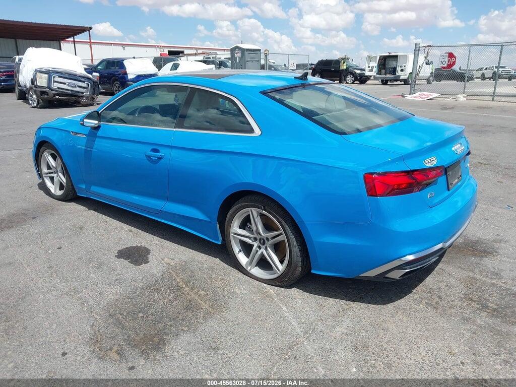 WAUSAAF58NA023300 2022 AUDI A5 photo no. 3