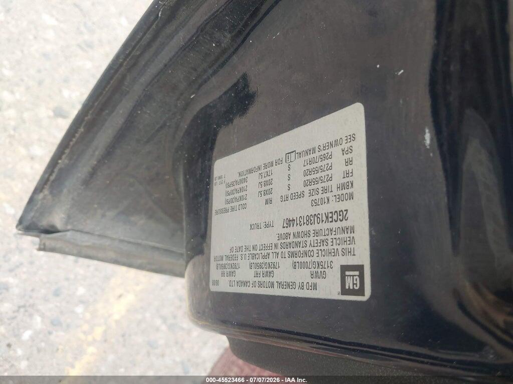 2GCEK19J381314467 2008 CHEVROLET SILVERADO photo no. 9